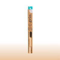 Grin Charcoal-Infused Bamboo Toothbrush (Soft)