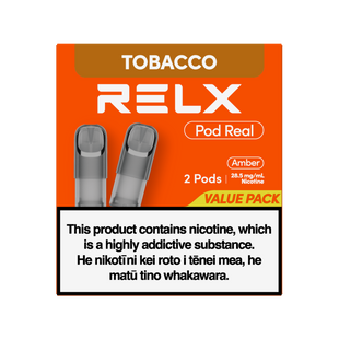 Pod Real Tobacco (Amber) 28.5mg/mL